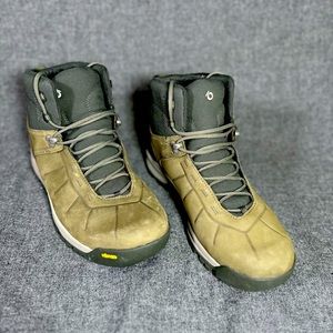 Oboz Andesite Mid Insulated BDRY Waterproof Boots Hiking Trail Brown Mens US 13